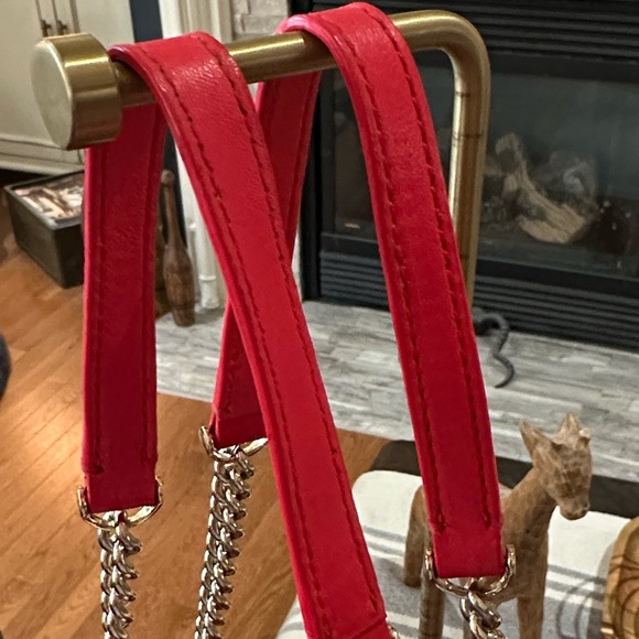 HENRI BENDEL No. 7 Quilted, Expandable Zip Tote in Pink Lambskin Leather EUC - Picture 8 of 16